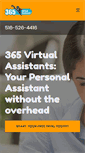 Mobile Screenshot of 365virtualassistants.com